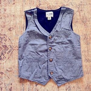The Children's Place Blue Vest for Versatile Layering